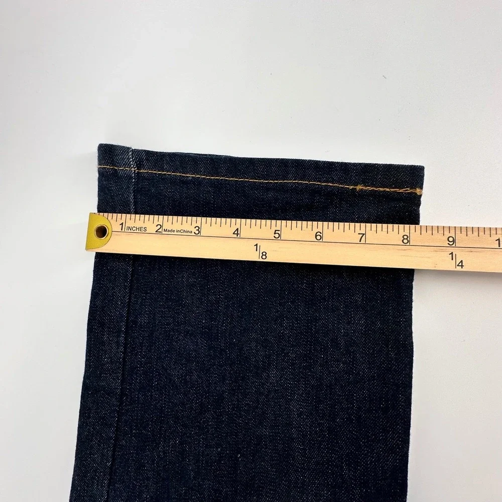 Levis‎ 514 Straight Fit Mens Dark Wash Blue Denim Jeans W38 L29 Zip Fly